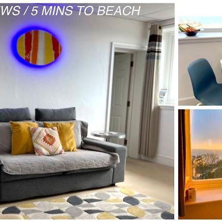 Sea View Family Stay By Beach Gym & Parking Bournemouth Esterno foto