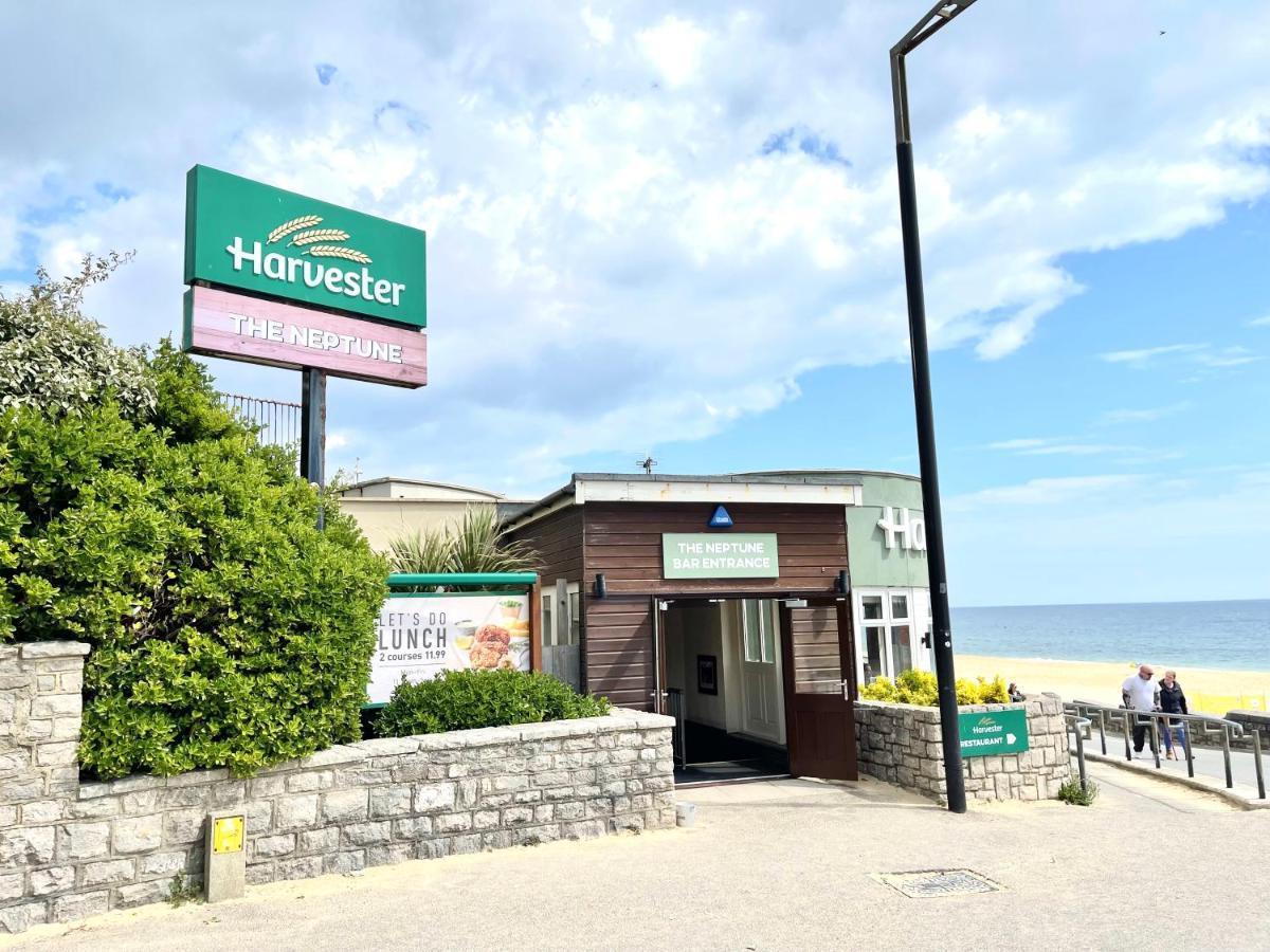 Sea View Family Stay By Beach Gym & Parking Bournemouth Esterno foto