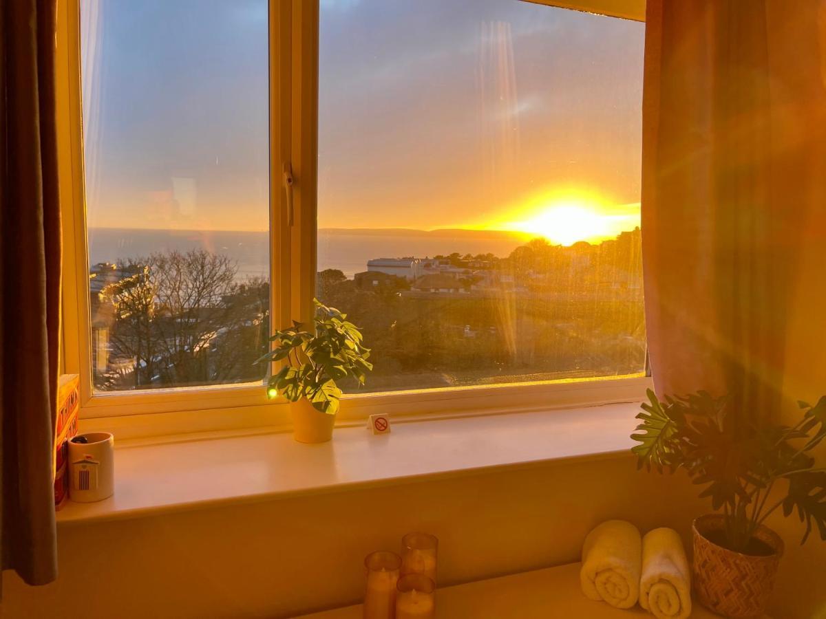 Sea View Family Stay By Beach Gym & Parking Bournemouth Esterno foto