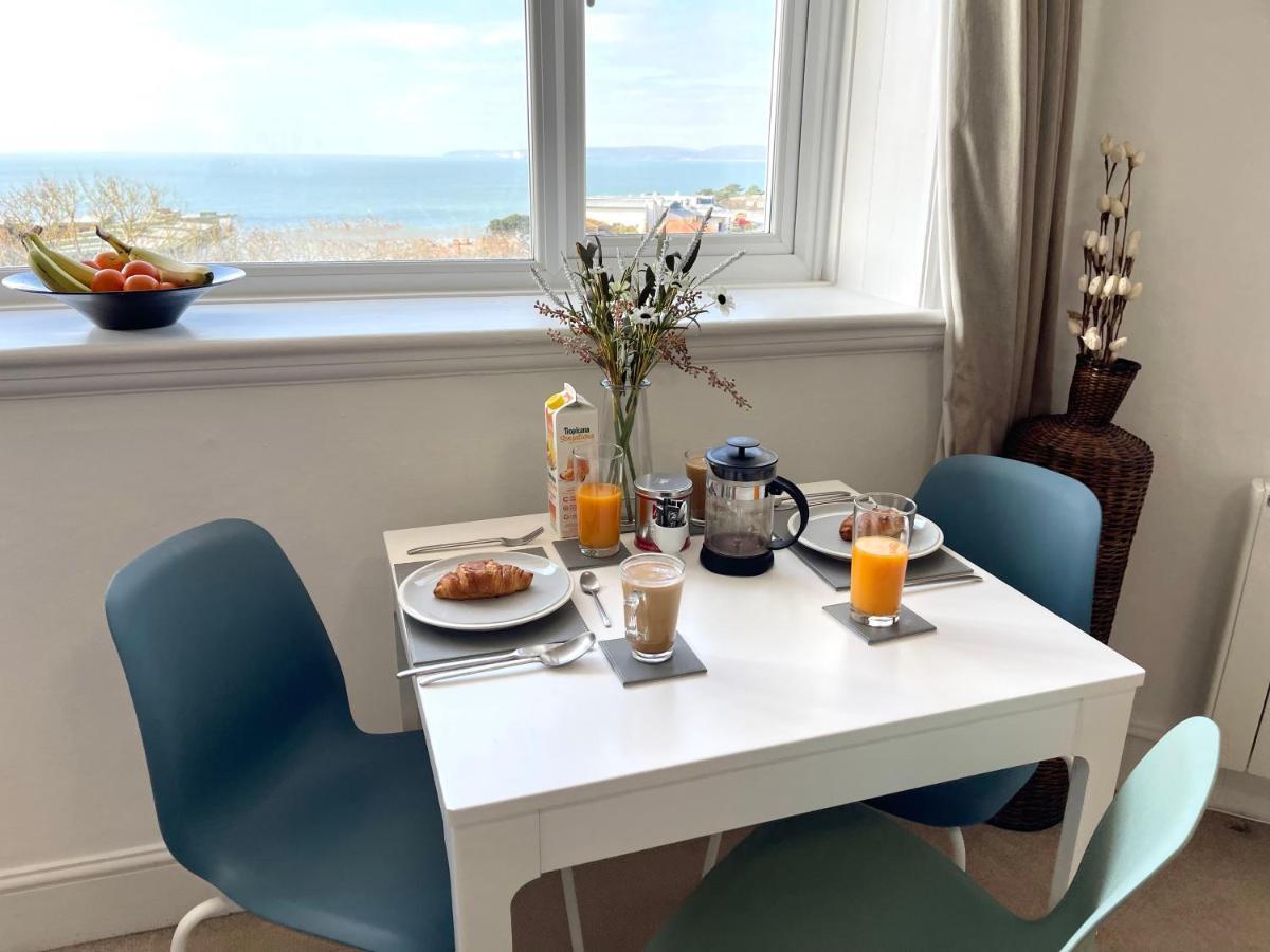 Sea View Family Stay By Beach Gym & Parking Bournemouth Esterno foto
